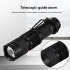 Lanterna LED UV 365/395nm Mini Lanterna Ultravioleta Portátil À Prova D'Água Zoomable Luz Violeta Detector de Escorpião de Urina de Animal de Estimação Lâmpada UV