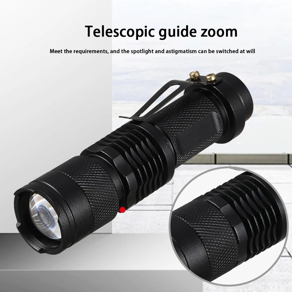 Lanterna LED UV 365/395nm Mini Lanterna Ultravioleta Portátil À Prova D'Água Zoomable Luz Violeta Detector de Escorpião de Urina de Animal de Estimação Lâmpada UV