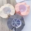 Girl's Big Eaves Sun Hat Bonnet Fisherman Hat Solid Color Travel Sun Protection Spring And Summer Princess Sun Hat