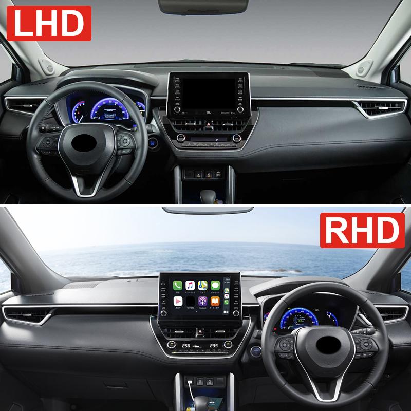 For Toyota Corolla Cross XG10 2022 2023 Hybrid bil dashborddeksler Unngå lyspute Solskjerm Anti-UV-tepper sklisikre