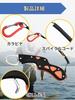Stainless Steel Fish Grip Catcher for Bass Fishing Lightweight, Rust-Resistant (Blue)