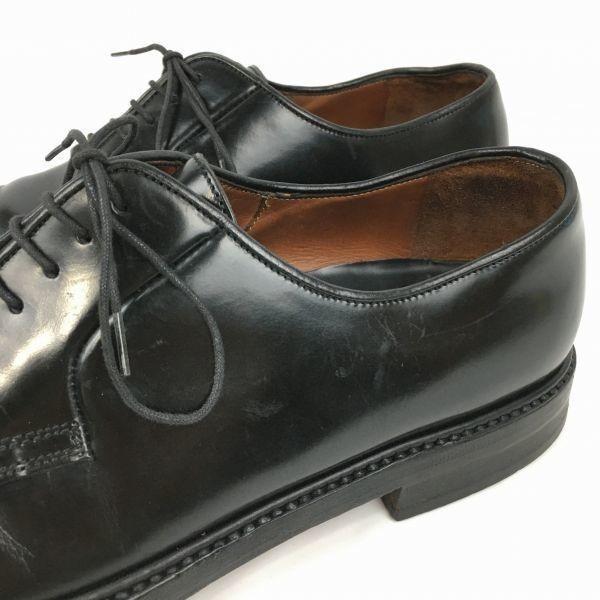 LOTTUSSE Goodyear Welted Plain Toe Business Shoes Black Size 7 / 25.5cm Men's(USED)