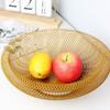 Nordic Double-Layer Iron Mesh Fruit Basket