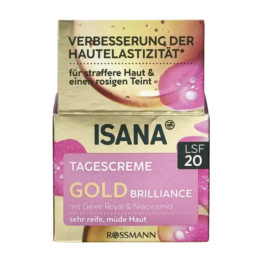 Isana Gold Brilliance Day Cream Lsf20