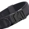 Dog Collar Safe Adjustable Comfortable Military Training Dog Collar for Medium Large Dogs