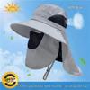 Men's Quick-Dry UV Protection Fishing Hat with Face and Neck Shield