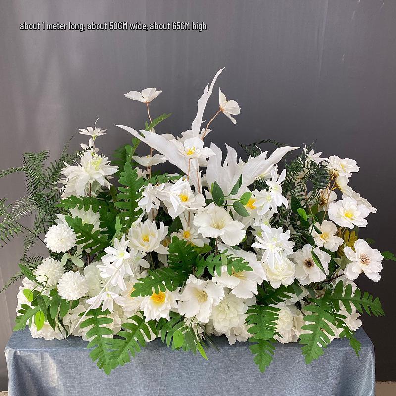 Artificial Wedding Venue Floral Decor for Aisle, Stage, and Reception