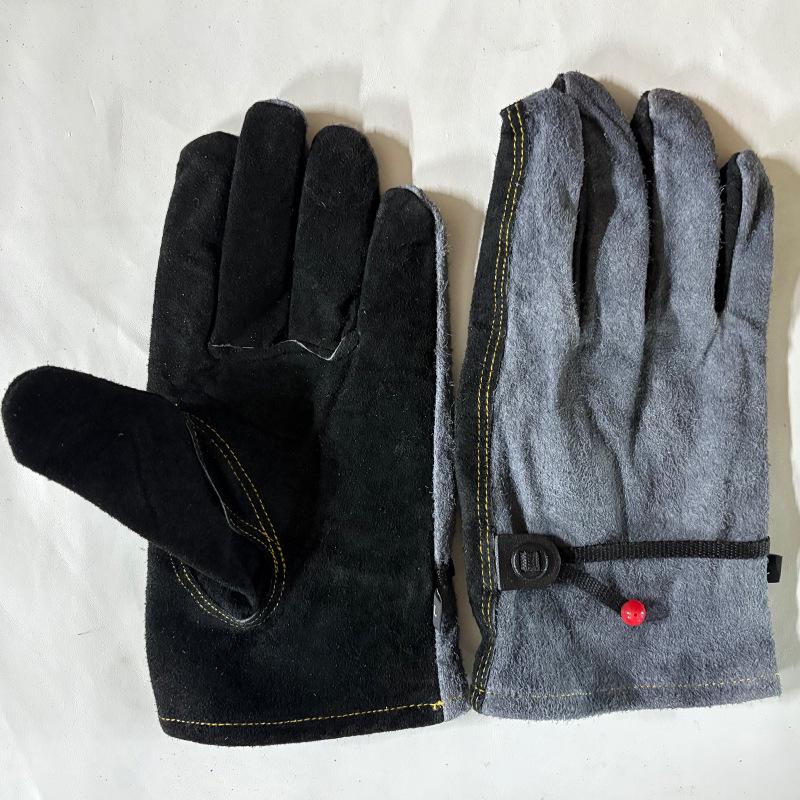 Grade BC Cowhide Motorcycle and Riding Gloves - Outdoor Sports, Electric Vehicle, Work Protection