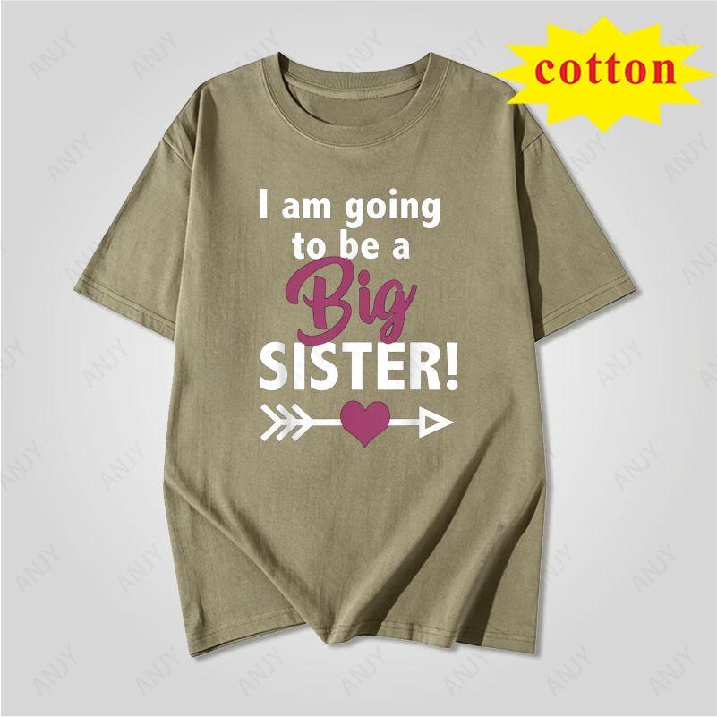 Two Child Official Announceunisext Tshirt For Warm And Fun Families Short Sleeved Round Neck Top
