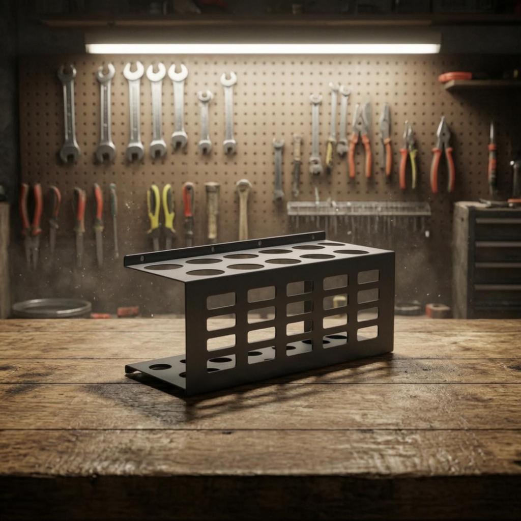 Sealant Tube Storage Rack Metal Caulk Easy to Install for Workshop