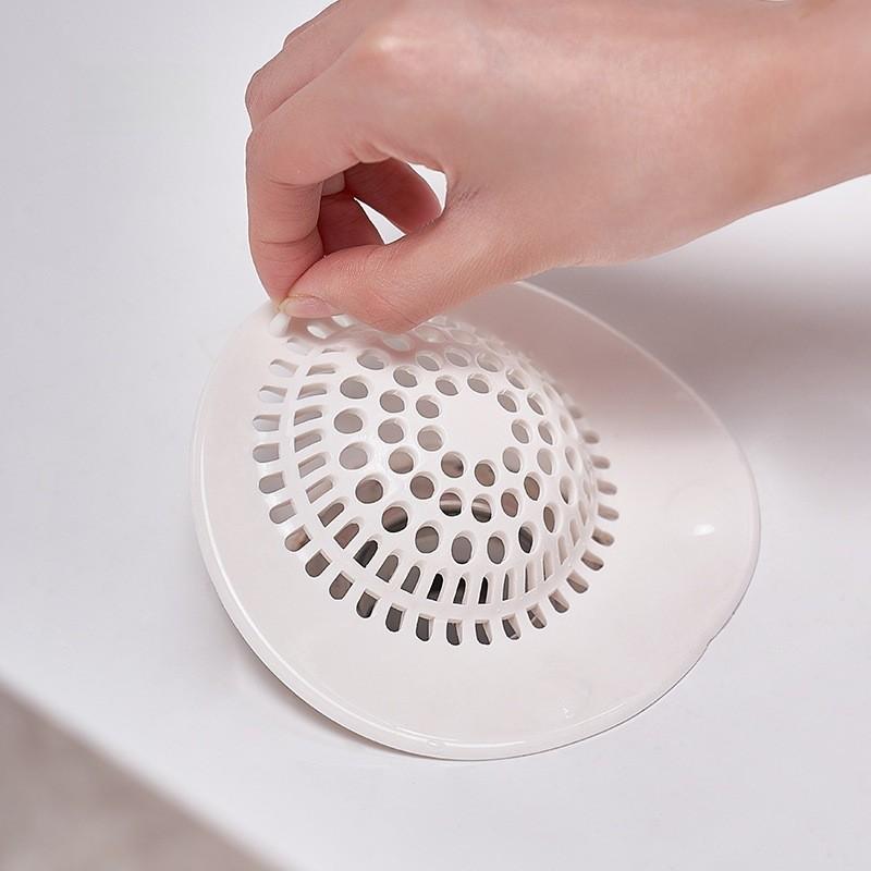 Bathroom Floor Drain Hair Filter Suction Cup For Home Drain Anti Blocking