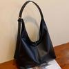 Solid Color Women Shoulder Bag, Vintage Square Handbag, Women's Tote Bag, Casual Flip-Top Underarm Bag for Shopping and Outings