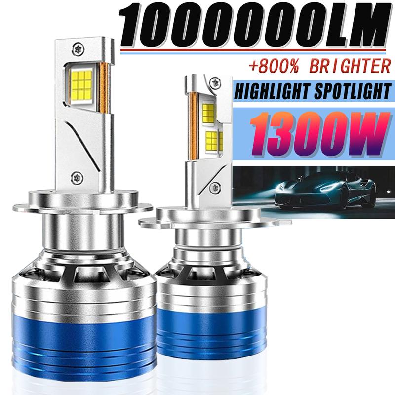 H7 LED Car Lights H4 Hi/Lo Beam Canbus Auto Headlight Bulbs 1000000LM H1 H11 H9 H8 9005 HB3 9006 HB4 High Power Spotlights 12V