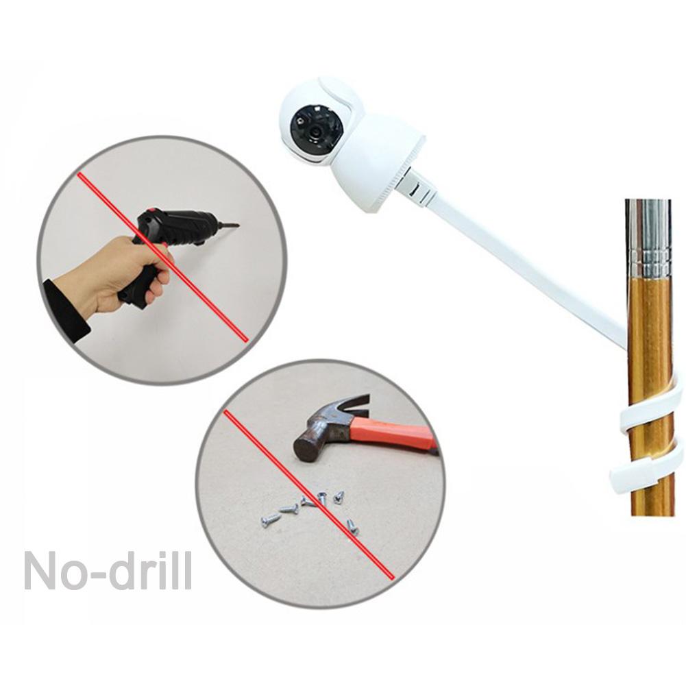 Baby Monitoring In-home Security Indoor Camera Stand Flexible Camera Bracket For Home Adjustable Camera Angle Compact Size