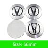 4 Bucăți 56mm Capac Central Butuc Roată Mașină Embleme Autocolante Accesorii Pentru Honda Civic FIT Accord Prelude CRV 5th City CRZ CRX Jazz Acura