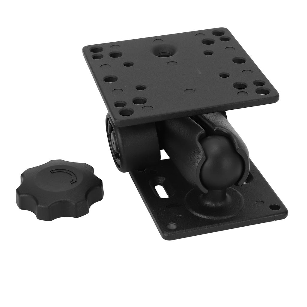 1.5 Inch Double Ball Mount with Two AMPS Plates Double Socket Arm with 1.5 Inch 38mm C Size Ball for Fish Finder Tablet