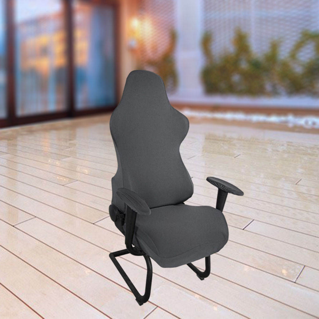 Gaming Chair Cover Polyester Universal Arm Rest Cover for Reclining Racing Gaming Chair