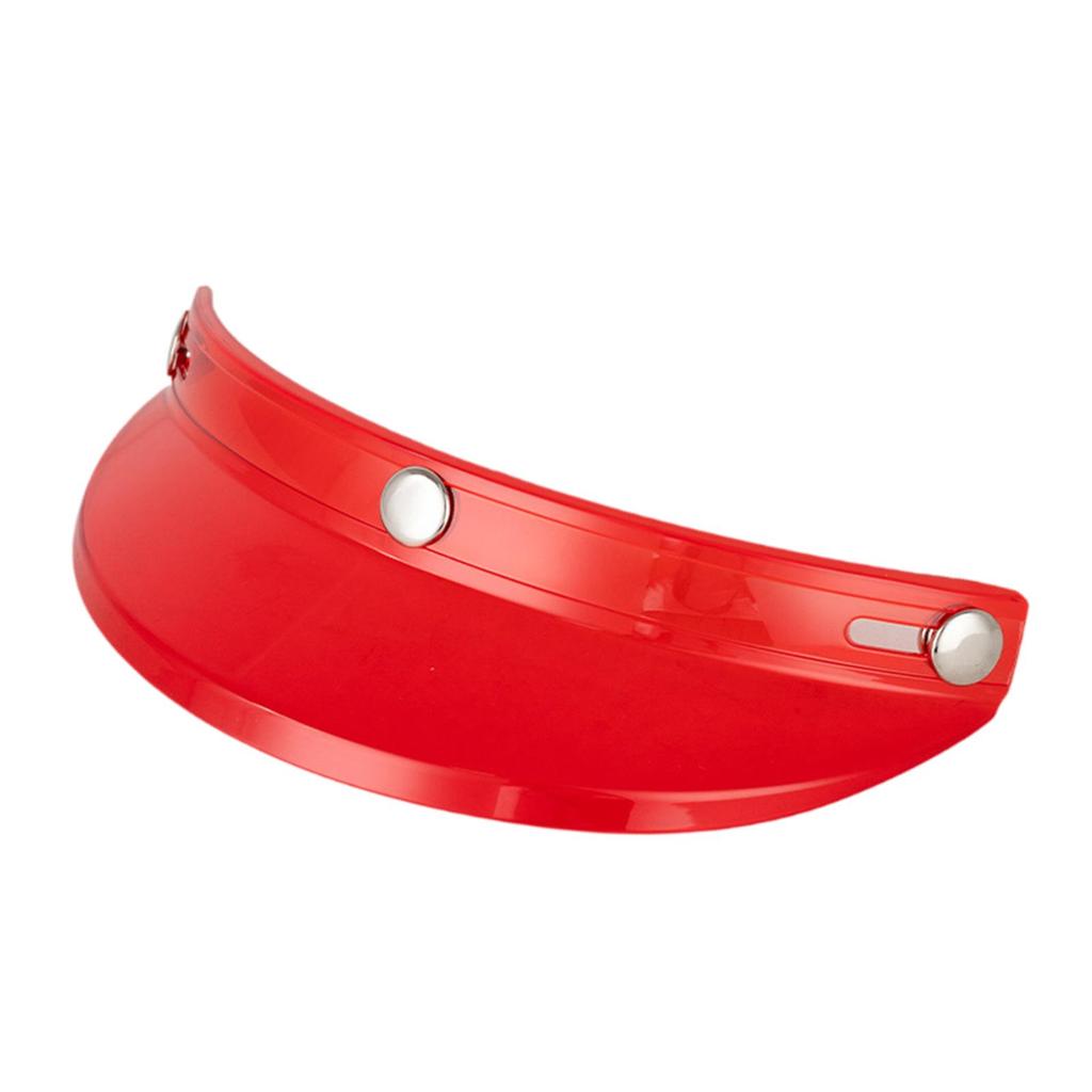 Motorcycle Helmet Visor Peak Vintage Visor Peak for 3/4 Helmets Spare Parts Sun Protection & Waterproof Helmet Visor Protector