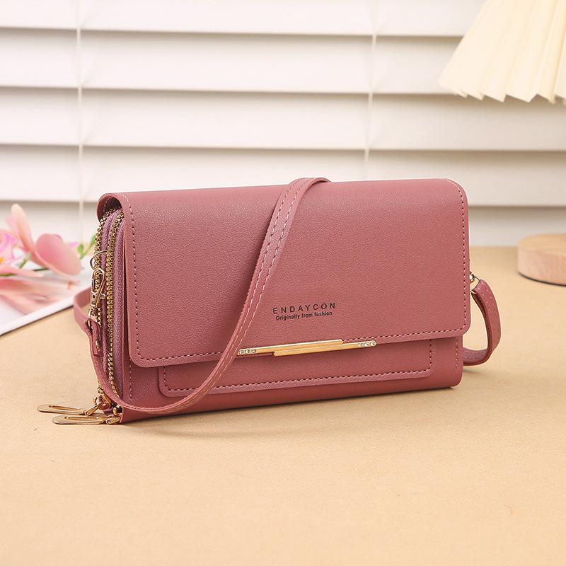 Women Wallets Buckle Zipper Long Wallet Clutch Purse Coin Card Holder