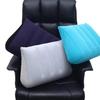 Multi-functional Inflatable Pillow Leak-proof Thicken Inflatable Lumbar Support Wedge Pillow Portable Travel Flocked Triangular Sleeping Cushion