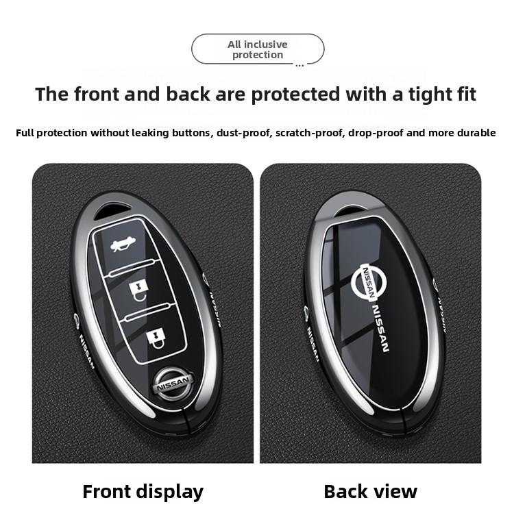 Car Key Case Cover Shell Fob For Nissan Qashqai Juke J10 J11 X-Trail T32 T31 Kicks Tiida Pathfinder Note Infiniti Keyless