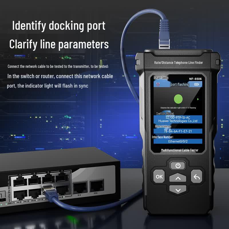 Jingmingshu NF-8506 Multifunction Network Tester (CN version)
