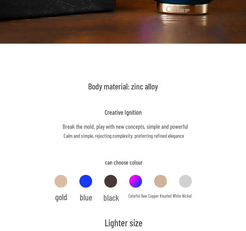 Leader CHIEF Automatic Ejection Windproof Kerosene Lighter - Creative Rocker Design for Personality and Decompression.