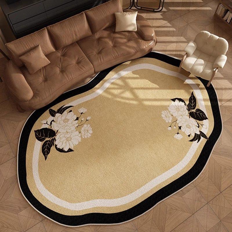 

Украшение в стиле ретро для гостиной, ковер в форме утолщенного моющегося напольного коврика, нестандартные ковры для спальни, домашнего кабинета, нескользящий ковер 200 * 300cm
