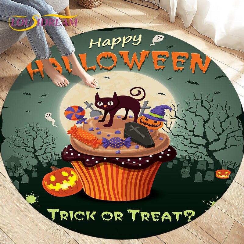 Cartoon Gamer Game Controler Area Koberec,Koberec s kulatým kobercem do obývacího pokoje Ložnice Dekorace,Děti si hrají plazící se protiskluzová podložka na podlahu