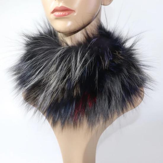 Nowy Szalik z Prawdziwego Futra Lisiego Opaski Futrzane Kobiety Zima Szaliki z Futra Lisiego Luksusowy Ocieplacz na Szyję Dobra Elastyczność Naturalne Futrzane Mufki