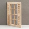 1:12 Doll House Dollhouse Mini Furniture Scene Accessories Pocket Window Model 8-grid Shutters