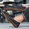 Men's Shoes Casual Formal Loafers Moccasins Italian Breathable Slip on Male Boat Shoes
