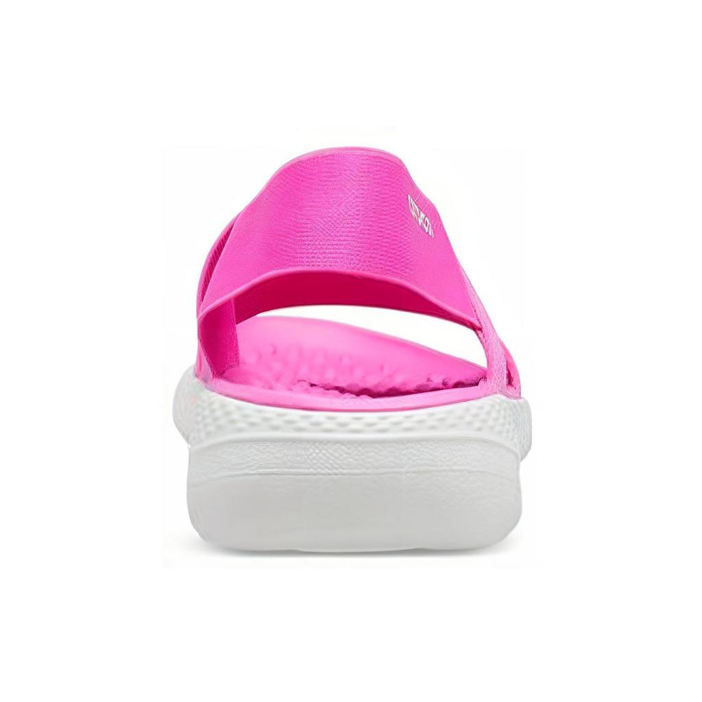 Crocs Literide Casual Slide Sandals Women Sandals Magenta 206081-6QV