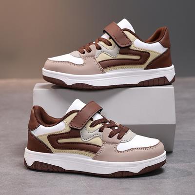 Fashion Girls Shoes 2025 Spring New Kids Sports Shoes Soft Soled Boys Shoe Anti Slip Girls' Casual Shoes Simple Child Flat Shoe