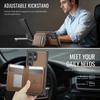 For Samsung Galaxy S26 Ultra Magnetic Case JEEHOOD J10 Leather Back Phone Cover with Detachable Card Holder Kickstand