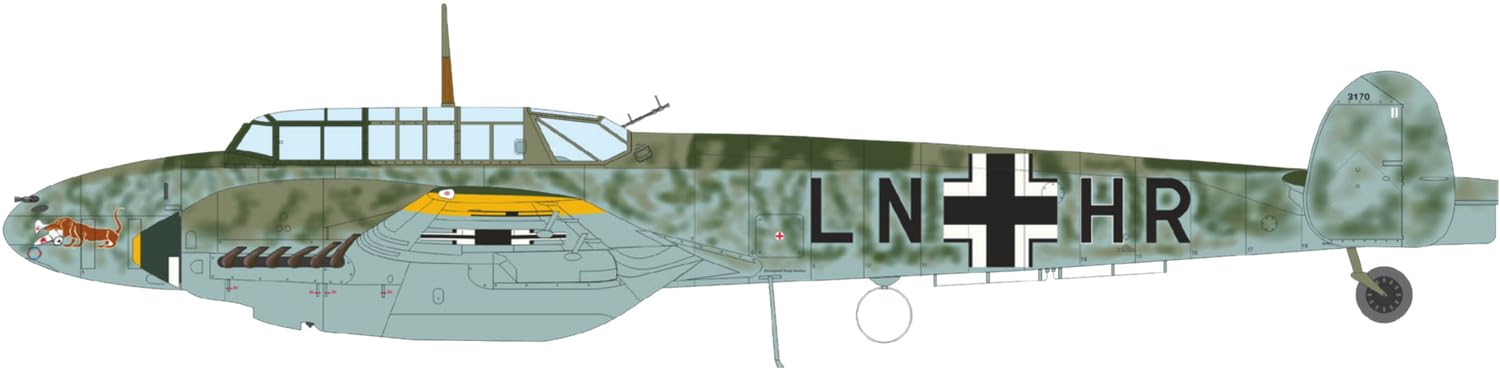 

Eduard Weekend Edition Bf110D Plastic Model EDU8409 1/48 (Airplane)