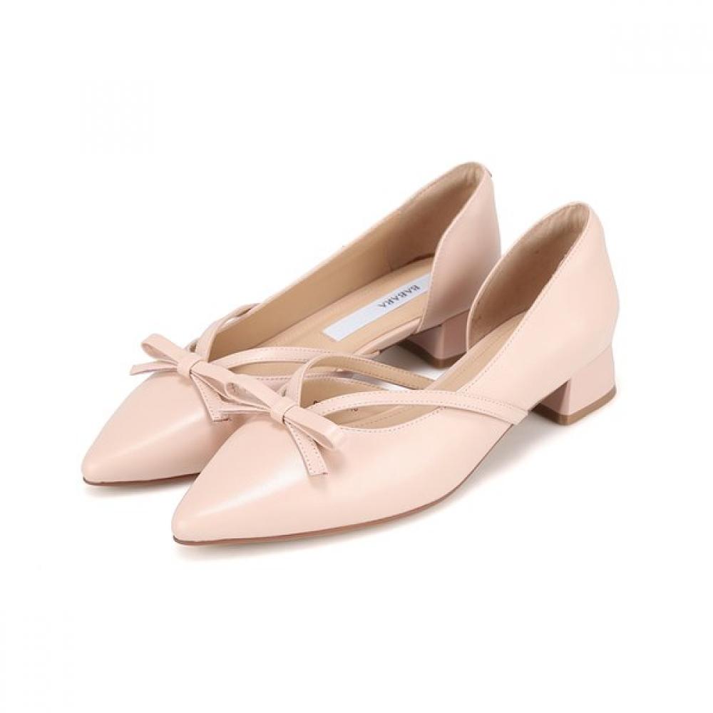 Barbara Stiletto Ribbon Point Lambskin 3cm Pumps Bbi141be 250mm 11630₽