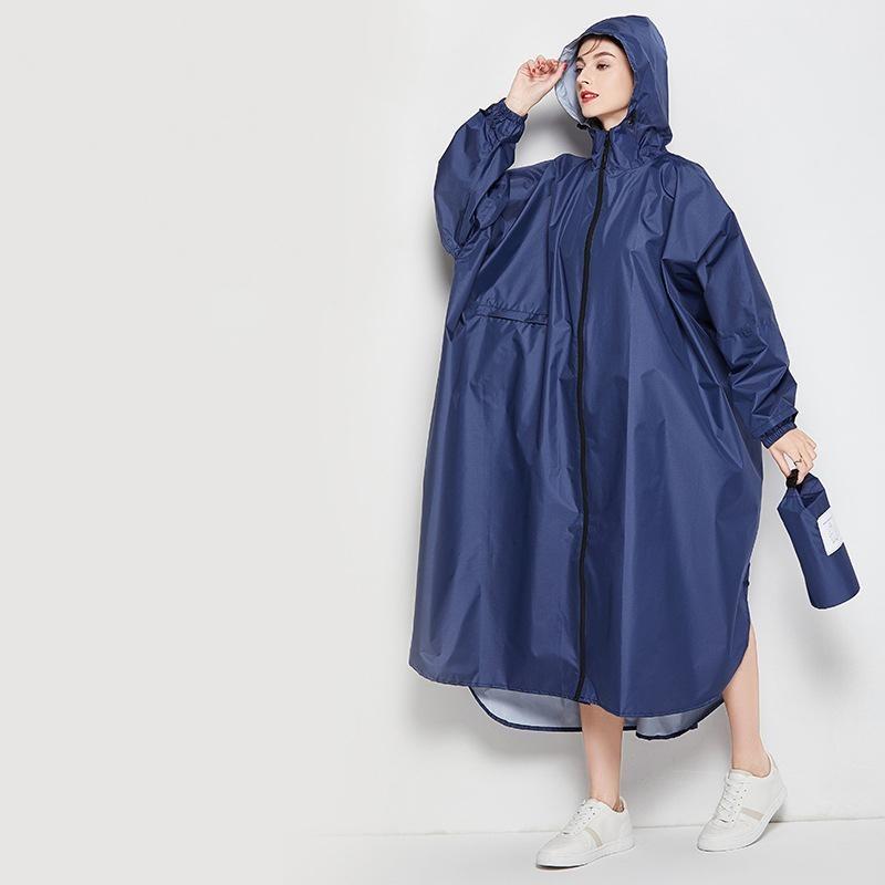Women Breathable Raincoat Big Rain Coat Ladies Waterproof Cloak Raincoats Rainwear