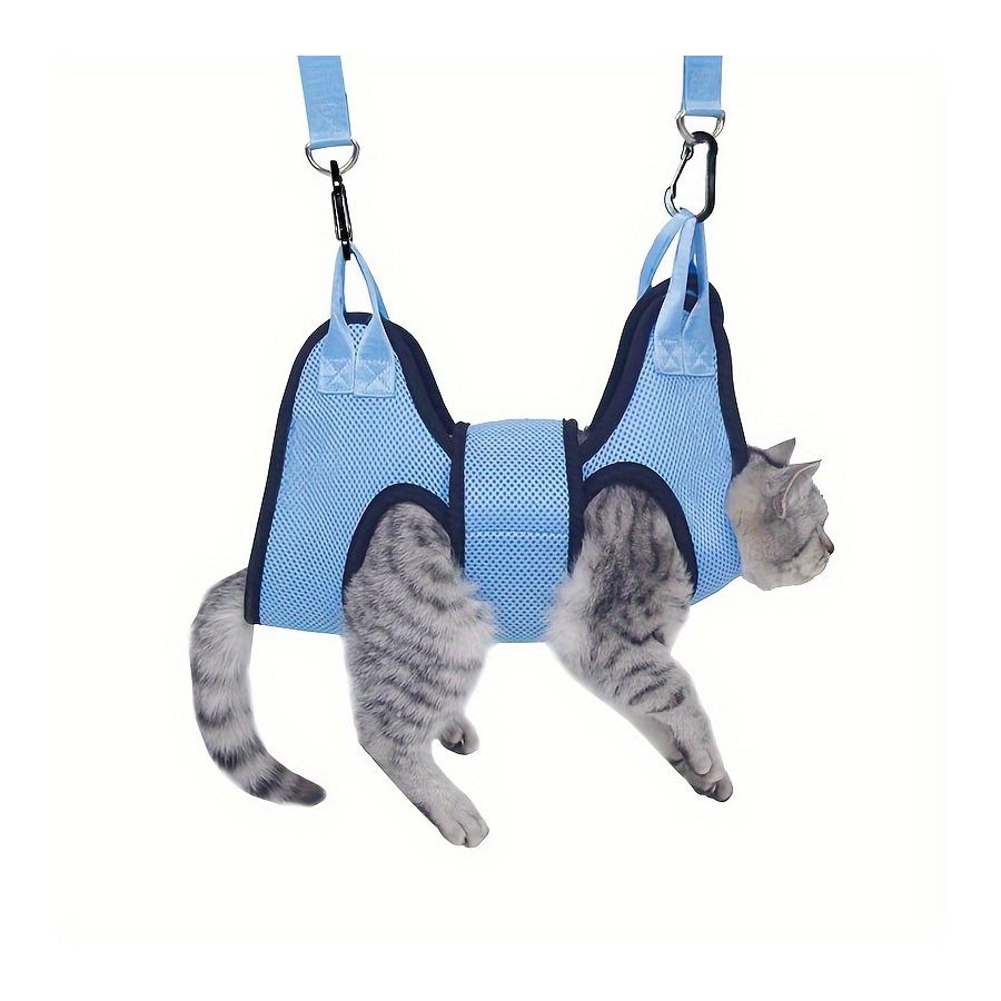 

Гамак для груминга питомца кошки Помощник Гамак для кошки собаки Собаки Подстригание ногтей в Гамаке для красоты Сдерживающая сумка Аксессуары для питомца S