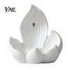 Backflow Incense Cones Lotus Burner Holder, Resin Cone Diffuser, Desktop Spiritual Home Decor Aromatherapy Holder for Yoga Meditation Tea Room Bedroom