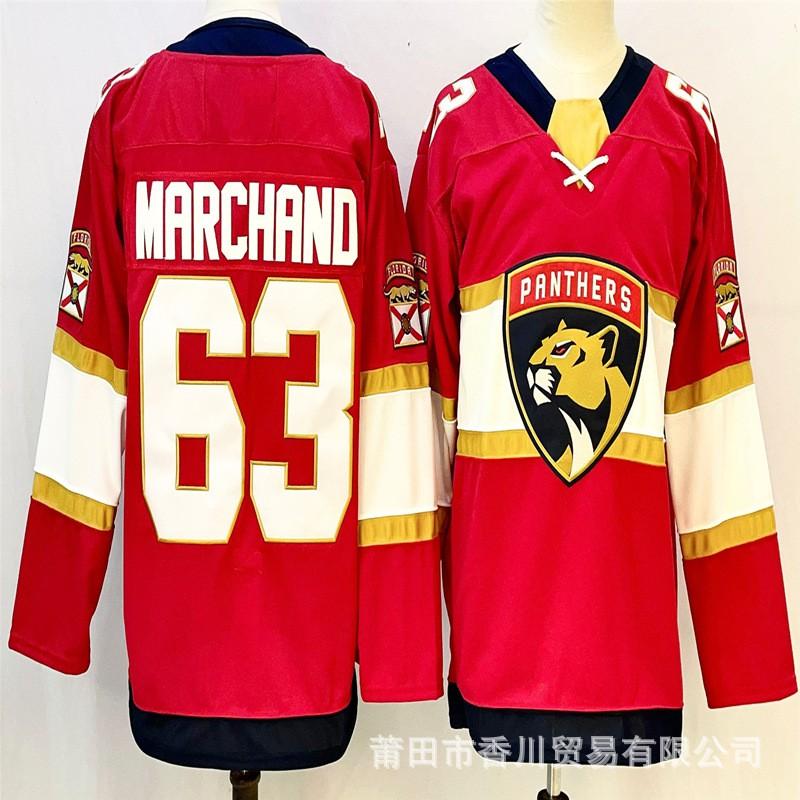 NHL Hockey Jersey Men Fan Apparel Tampa Bay Lightning Colorado Avalanche Florida Panthers Team Sports Ice Uniform