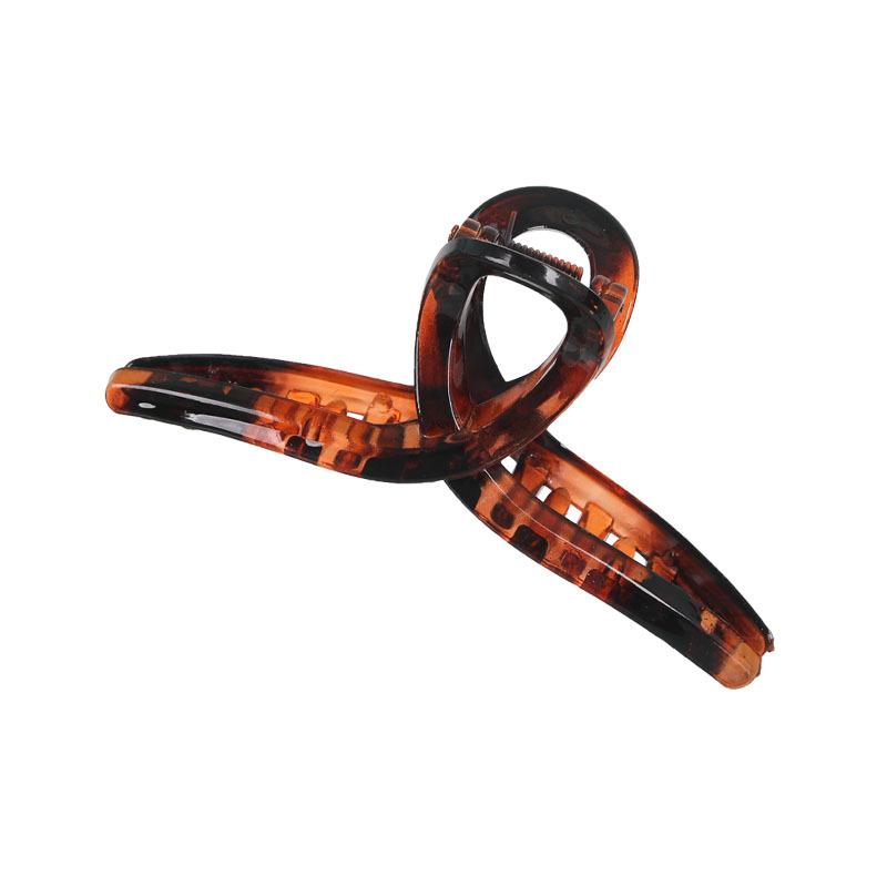 Cross-shaped Large Hairpin Girl's Top Clip Bath Hairpin Back of The Head Grab Clip