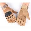 Outdoor Tactical Half Finger Gloves Field Training Sports Riding Mountaineering Non-Slip Motorcycle Full Finger Touch Screen Leather Gloves