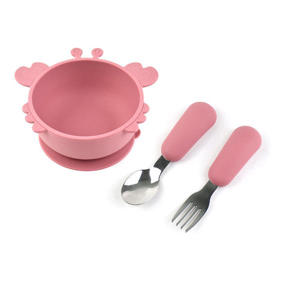 Silicone Suction Cup Feeding Bowl for Toddlers and Children