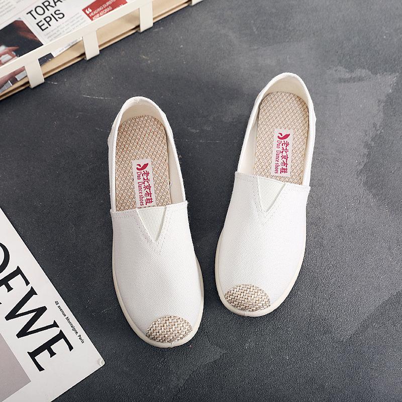Spring and Autumn new women's shoes cloth shoes single shoes casual canvas shoes breathable non-slip soft sole