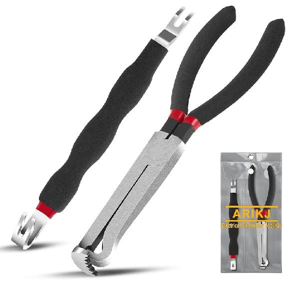 Electrical Disconnect Connector Pliers 37960, Electrical Connector Separator 13120, Automotive Electrical Plug Pliers, Terminal Removal Tool