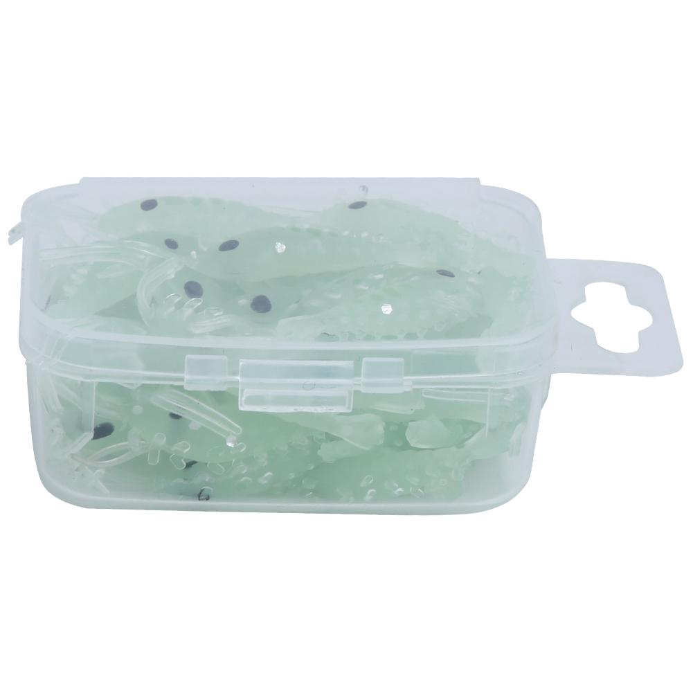 

50Pcs Luminous Artificial Simulation Small Grass Shrimp Fishing Lure Bait for Sea Water Freshwater