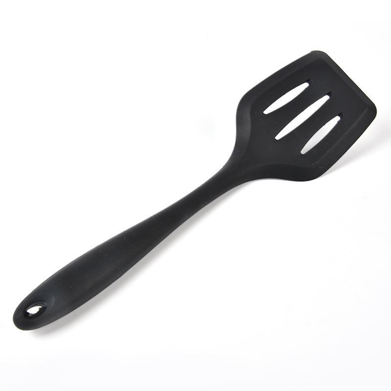 30cm Silicone Slotted Turner Egg Fish Frying Pan Scoop Non-Stick Fried Shovel Spatula Heat Resistant Turner Cooking Utensils New