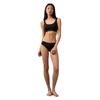 Calvin Klein Ck Kabelloser Herausnehmbarer Polster Leichter Sport Geripptes Tanktop BH Damen Unterwäsche Space-Black QP3365O