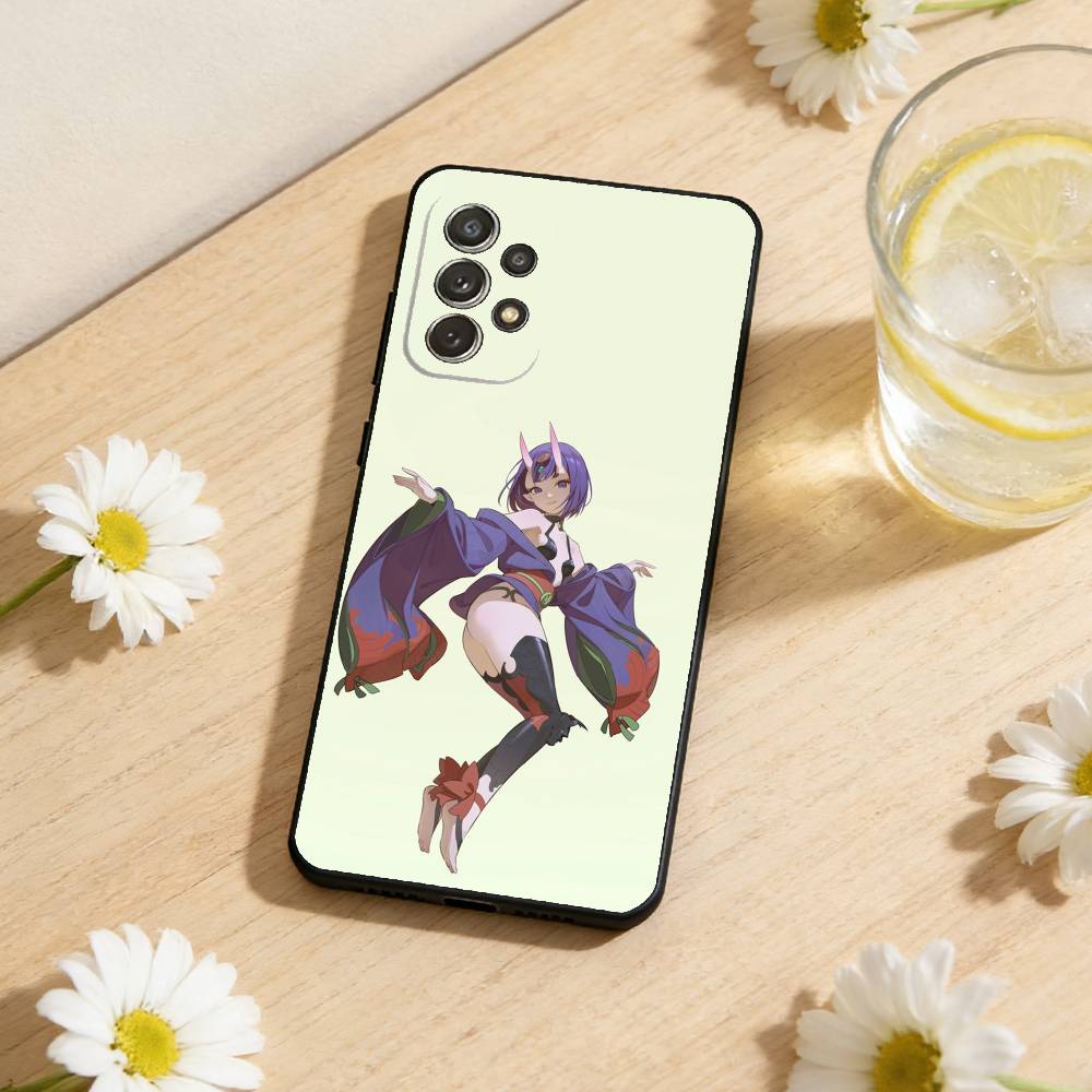 Fate Shuten Douji Phone Case For Samsung S26,S25,S24,S21,S22,S23,S30,Ultra,S20,Plus,Soft Black Shell